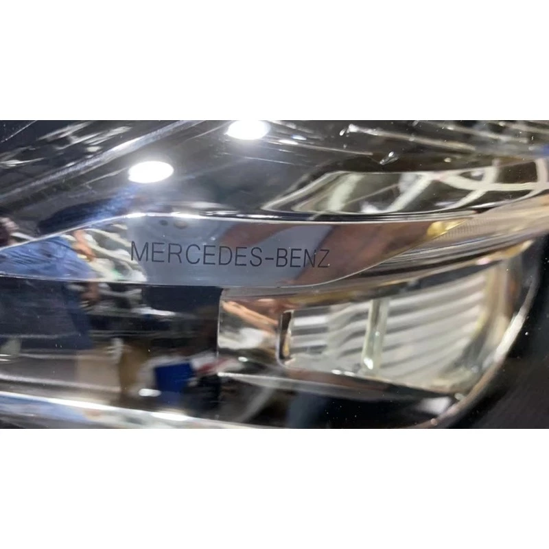Benz W213 LED美規改歐規大燈(去除腦人的反光片)