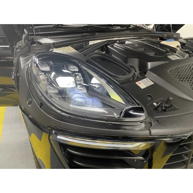 原廠保時捷 Porsche Macan PDLS轉彎轉向 最高階 原廠大燈總成 95B.2改裝升級高