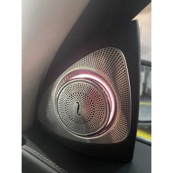 Benz 賓士 64色 A柱 旋轉高音 X253/C300/GLC300 氣氛燈