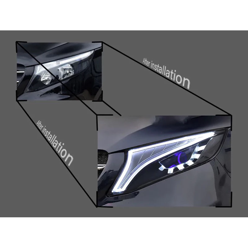 Benz Vito V220 V250 V300 Metris W447 升級新款Full LED 