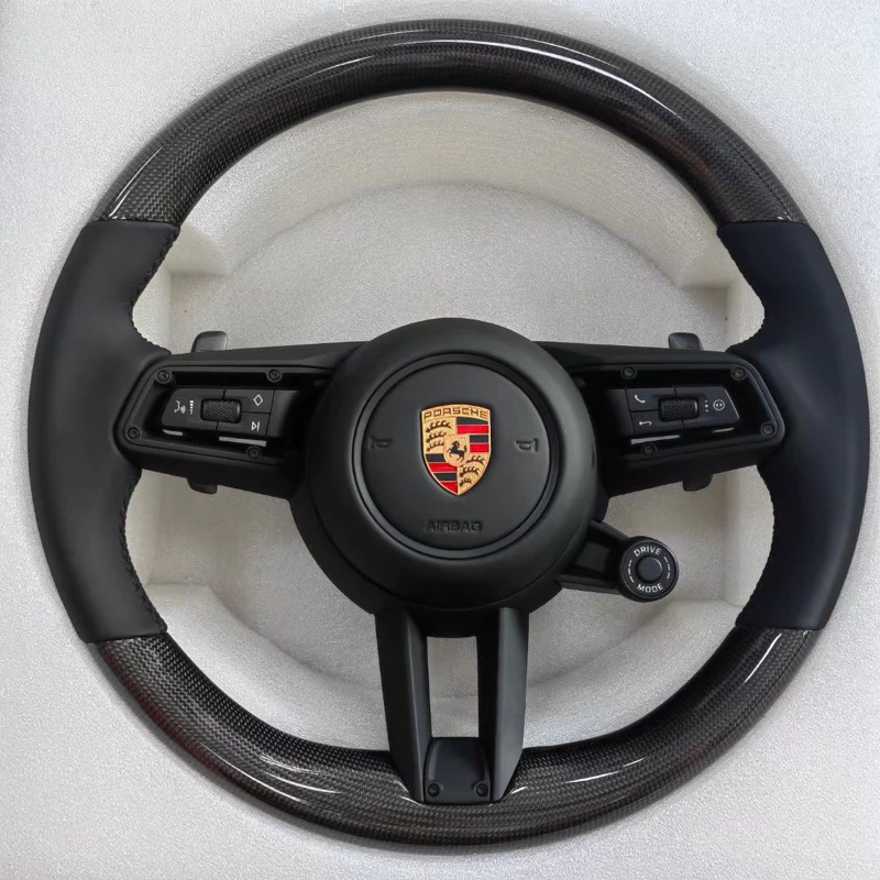 保時捷 新款方向盤 970 Panamera 958 Cayenne Macan 95b 碳纖維 