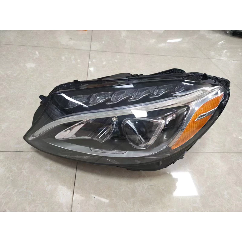 Benz W205 原廠 美規 單魚眼大燈 LED大燈 總成 半總成