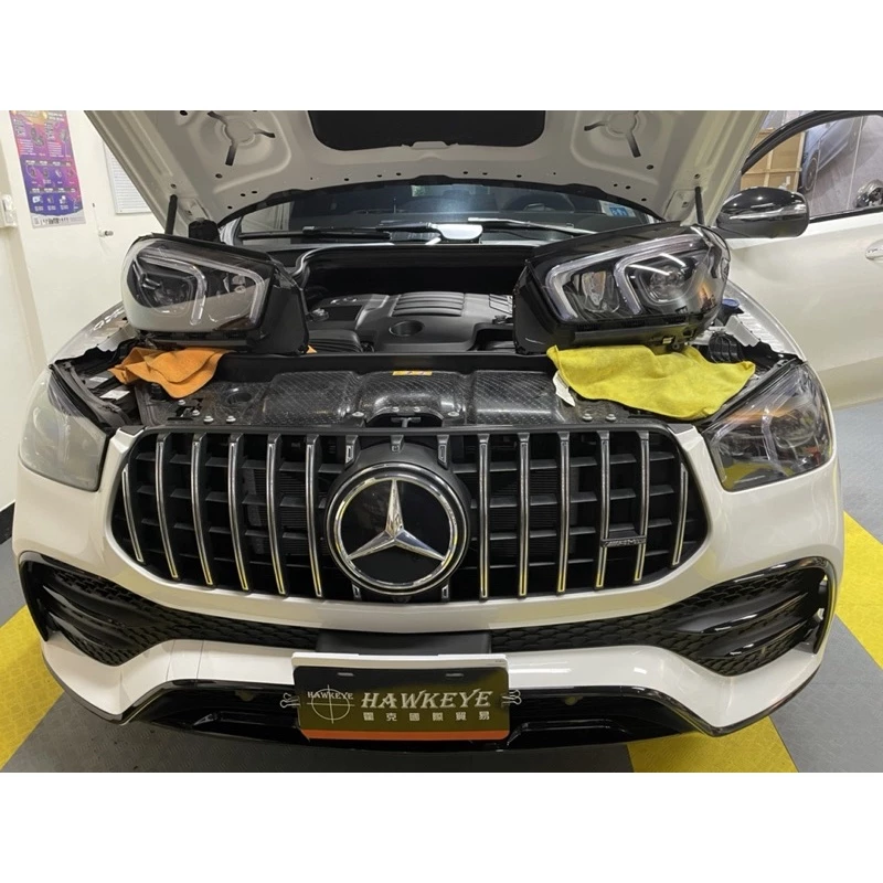 Benz GLE W167 新款低階升級新款多光束大燈 原廠件