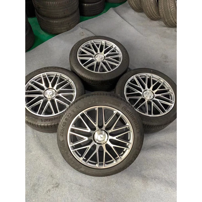 Benz  AMG GLS GLE款63版本，22吋含德國馬牌輪胎，23年39週，99新(精品僅此一套)