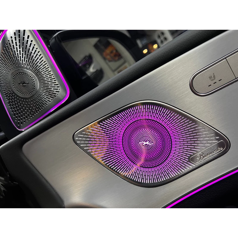 Benz 20年 GLE W167 柏林中音&發光喇叭蓋