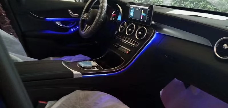賓士 Benz W205/GLC C250/C300/C43/C63 64色氣氛燈(全新)