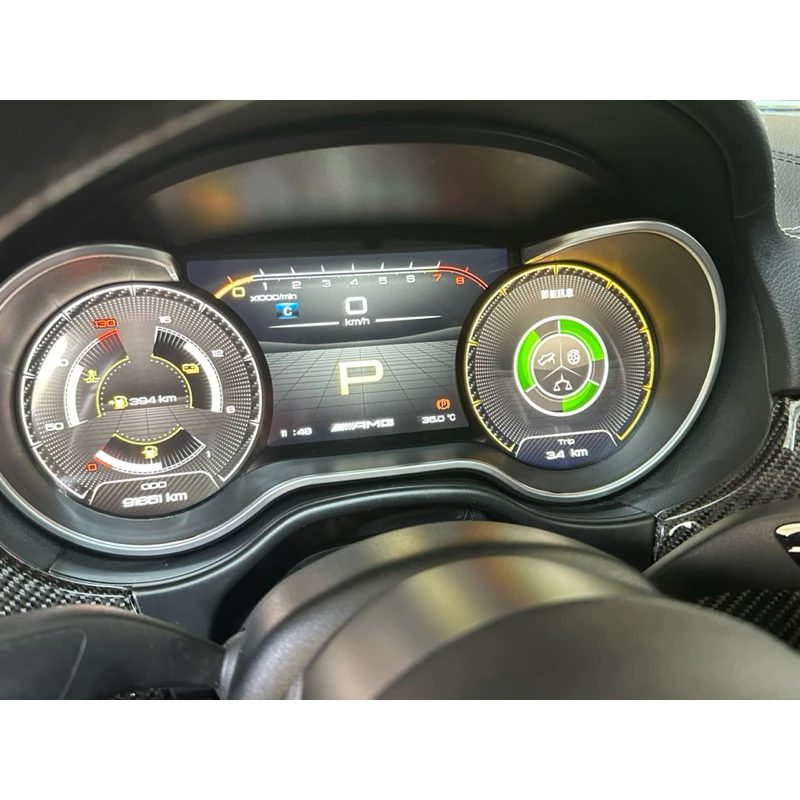 Benz GLE W166 C166 C292 老款升級全液晶儀錶