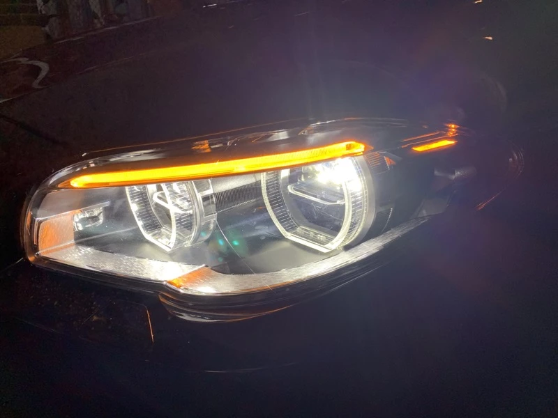 BMW 新款 F10 F11 低階改高階版本 全LED光圈大燈