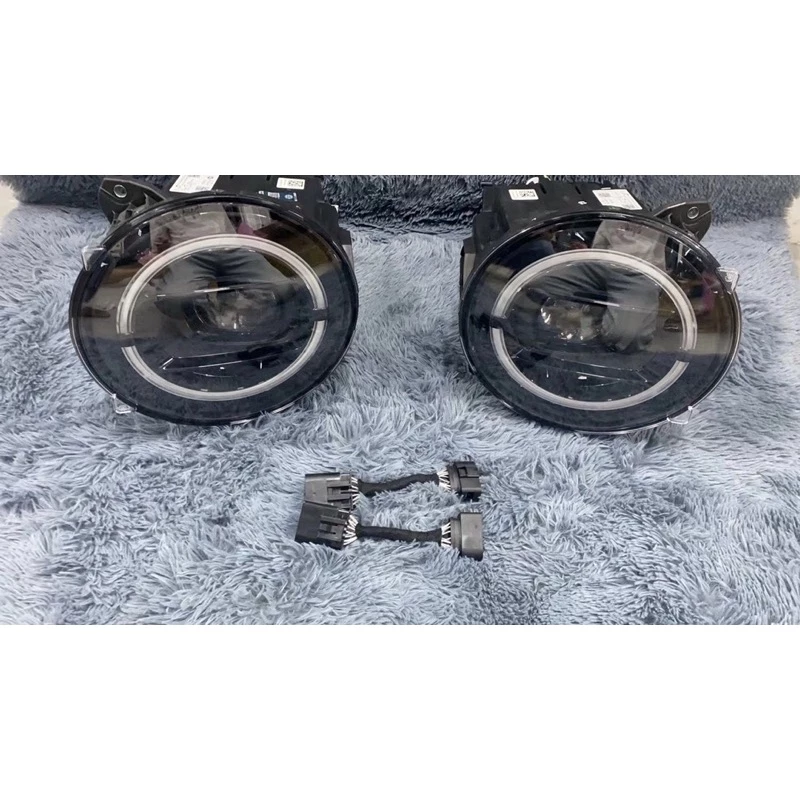 Benz 賓士 G500 改裝 升級 原廠 幾何多光束 燻黑大燈