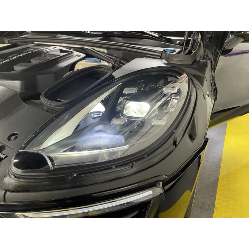 原廠保時捷 Porsche Macan PDLS轉彎轉向 最高階 原廠大燈總成 95B.2改裝升級高