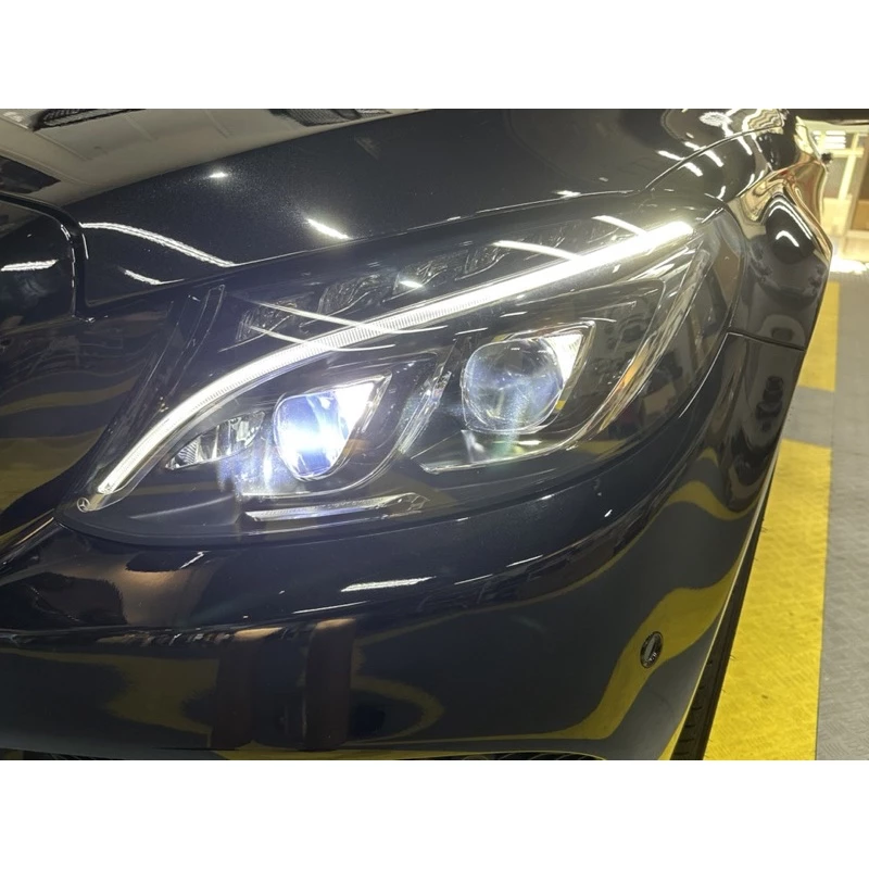 原廠 Benz  C-class W205大燈 雙魚眼 LED智慧頭燈