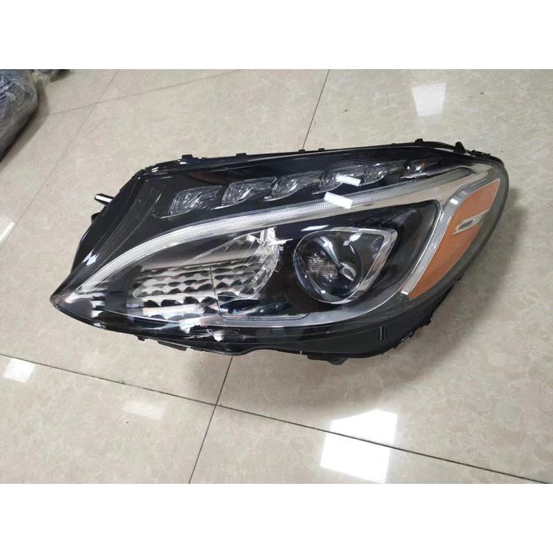 Benz W205 原廠 美規 單魚眼大燈 LED大燈 總成 半總成