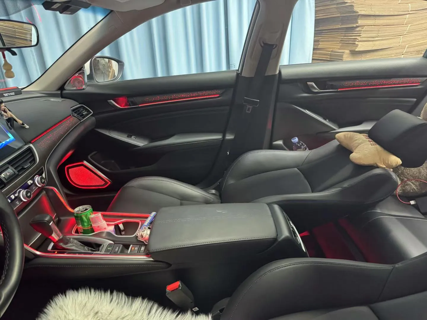 Honda 本田 10代10.5代Accord/Inspire木紋質感搭配星空飾板氛圍燈