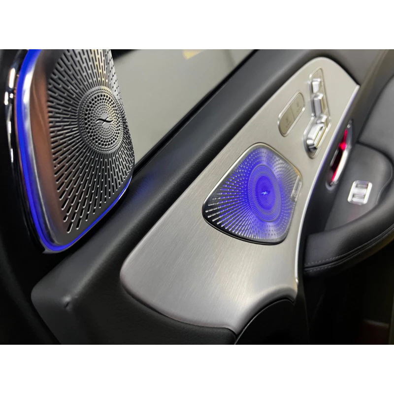 Benz 20年 GLE W167 柏林中音&發光喇叭蓋