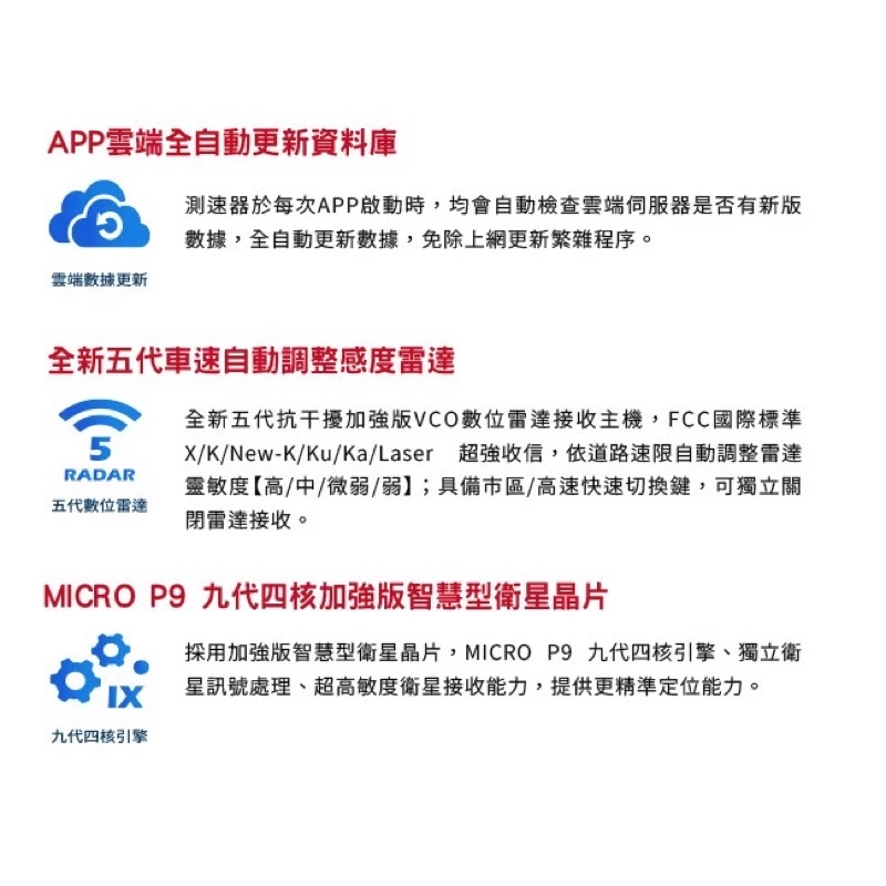 南極星 6688 GPS 測速雷達 測速器 區間測速 分離式
