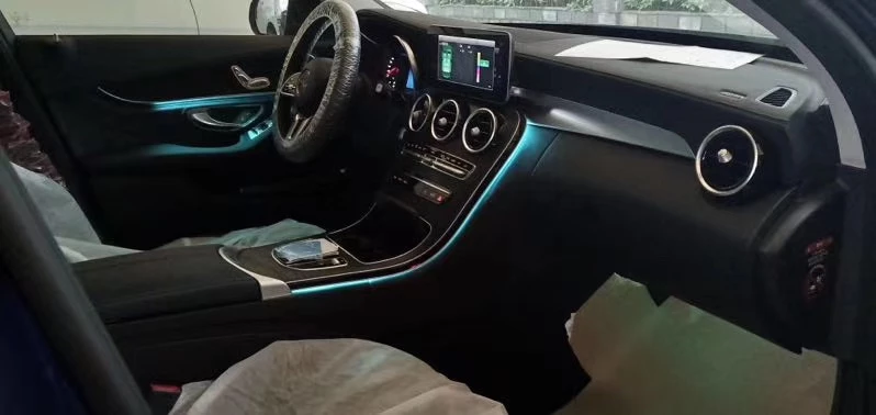 賓士 Benz W205/GLC C250/C300/C43/C63 64色氣氛燈(全新)