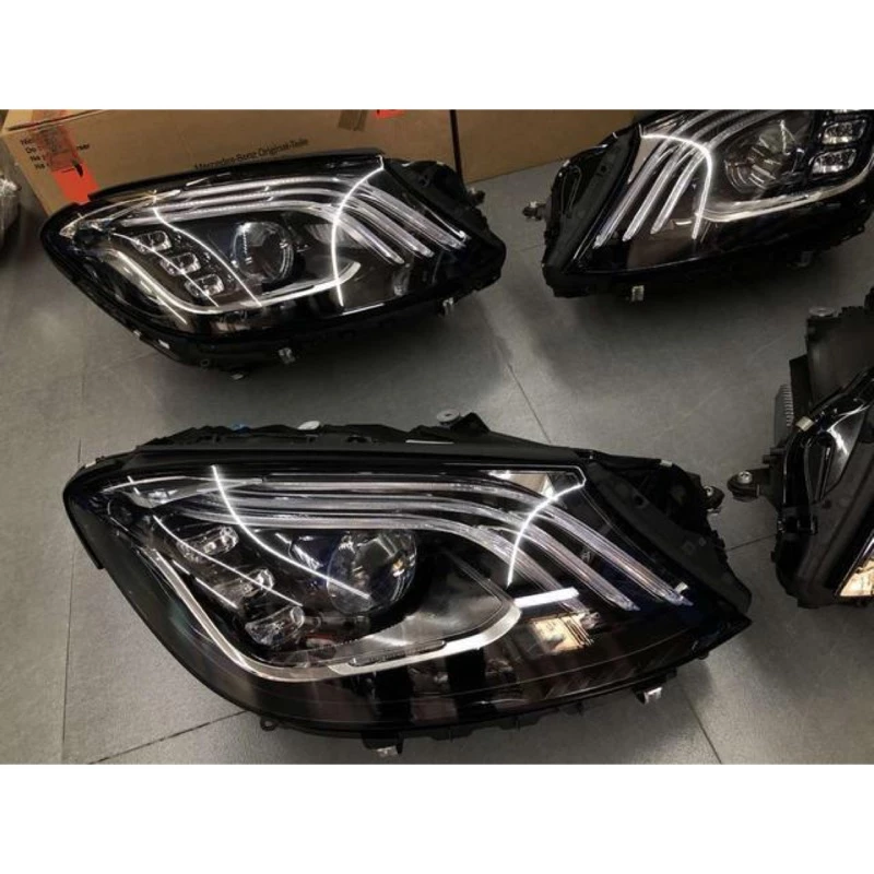 Benz 賓士 原廠W222 S class 舊款升級新款多光束雷射大燈