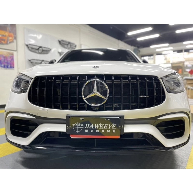 Benz 20年 多光束大燈+ GLC 63 前保