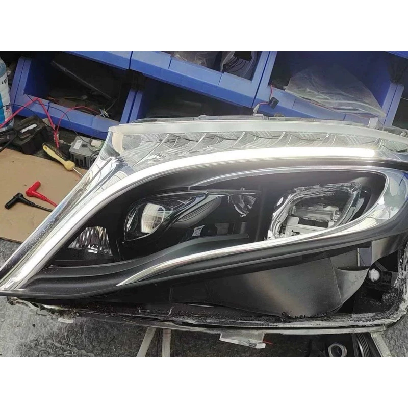 Benz W447 V250 V300 Vito大燈 維修 修復 日行燈 導光條 泛黃 變黃