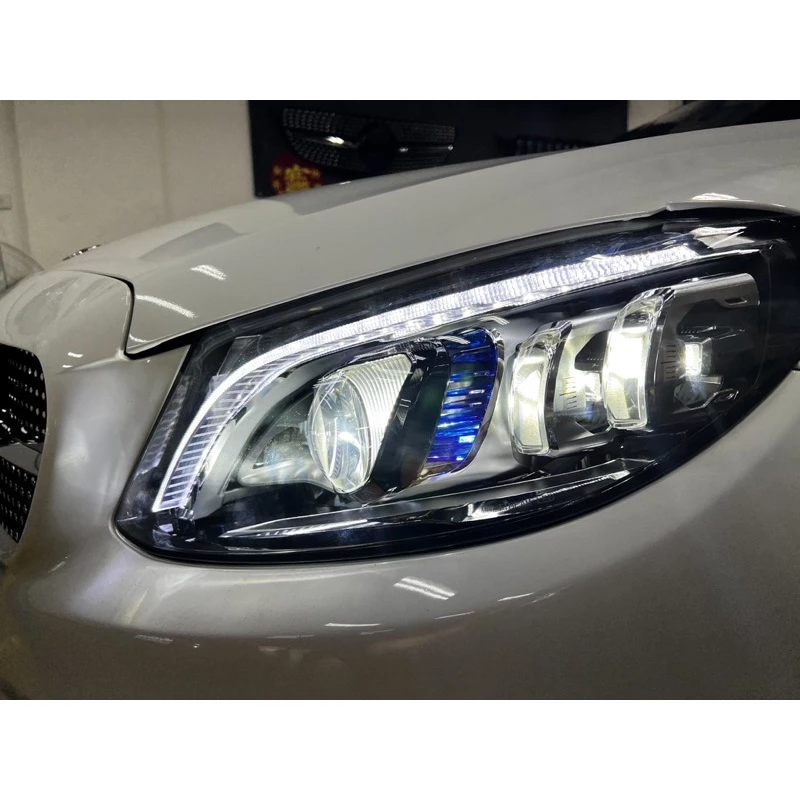 Benz W205/S205 舊款升級新款小改款 多光束大燈～現貨！現貨 !