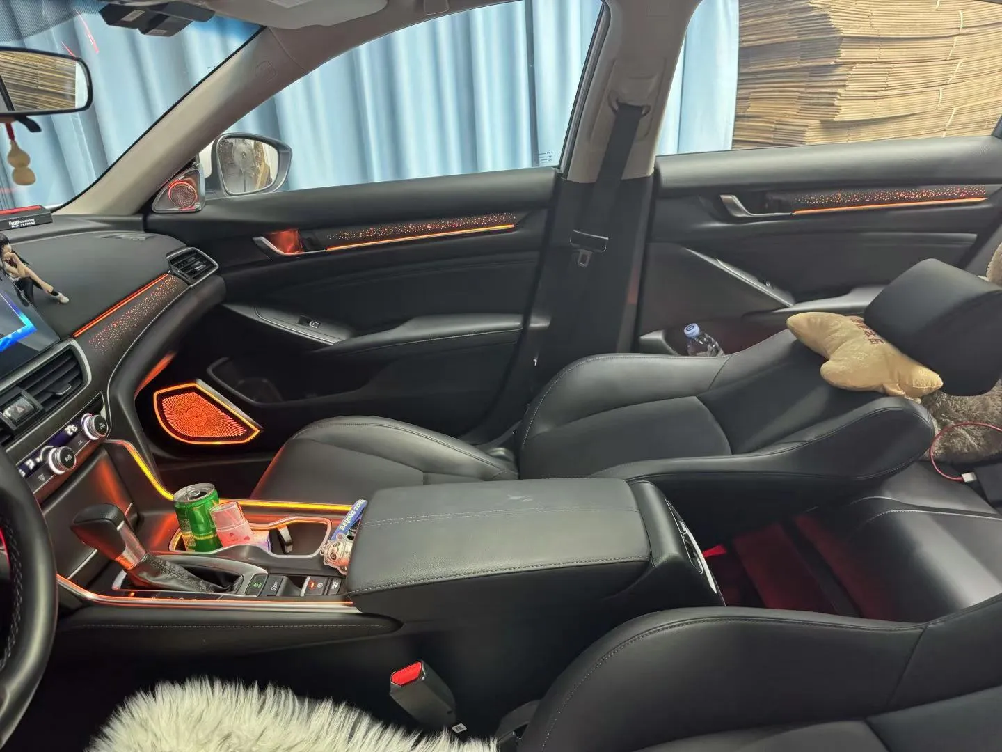 Honda 本田 10代10.5代Accord/Inspire木紋質感搭配星空飾板氛圍燈
