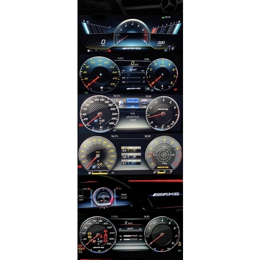 Benz 20年車款 刷AMG儀錶