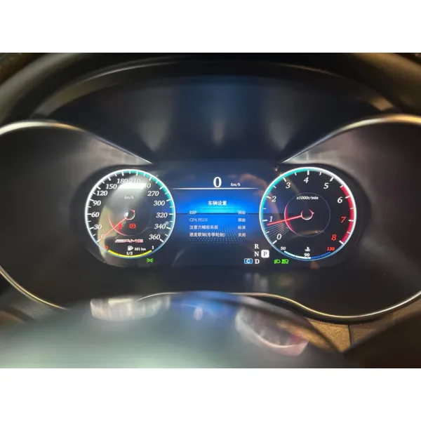 Benz W205 W253 GLC C180 C250 C300 全液晶儀表