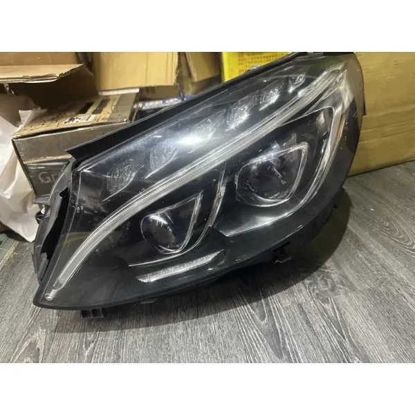 原廠 Benz  C-class W205大燈 雙魚眼 LED智慧頭燈