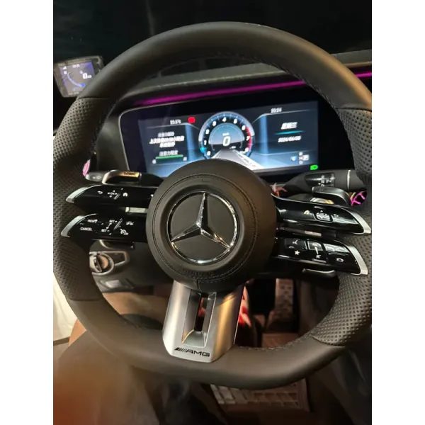 Benz W213 /S213 17年 升級蜻蜓方向盤( 可用按鍵開啟23P跟車系統)