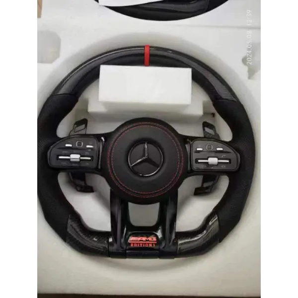 Benz AMG 809 碳纖維 客製化方向盤 (適用各款車均可安裝)