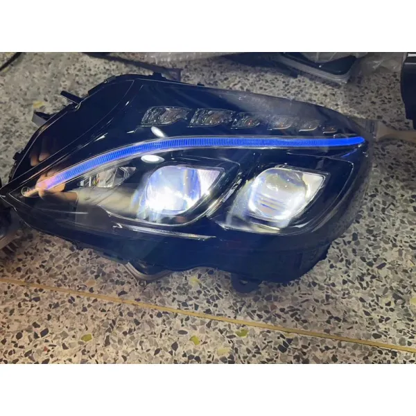 Benz 賓士W205 C180 C250 C300 C43 C63 原廠 歐規雙魚眼大燈
