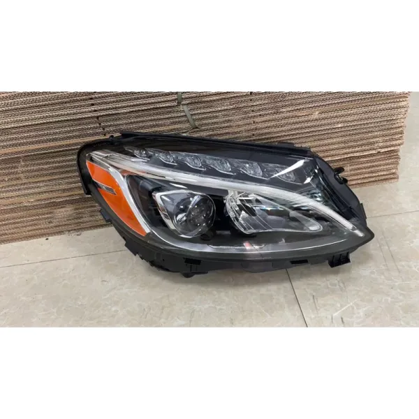 Benz W205 原廠 美規 單魚眼大燈 LED大燈 總成 半總成