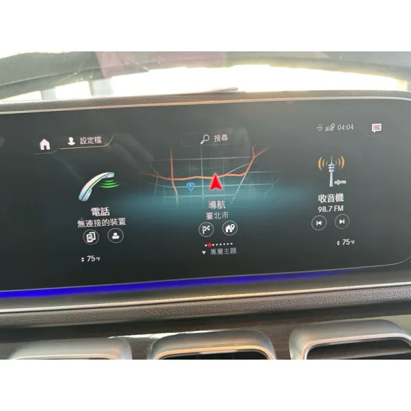 Benz A B CLA GLA GLB GLE GLS class HU6主機中文化 改區 台灣地圖 最新版