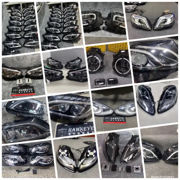Benz BMW Porsche 各式各樣 LED 多光束大燈 歡迎詢問