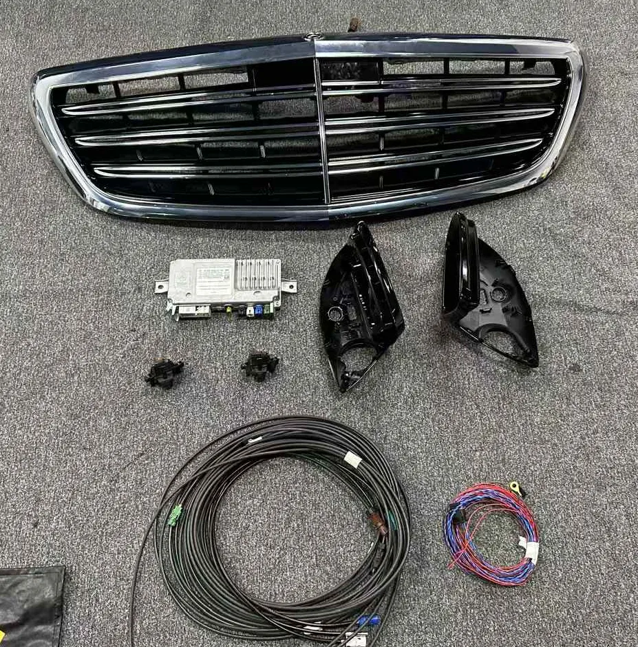 Benz 賓士 W222 809 s級升級原廠360全景攝像系統