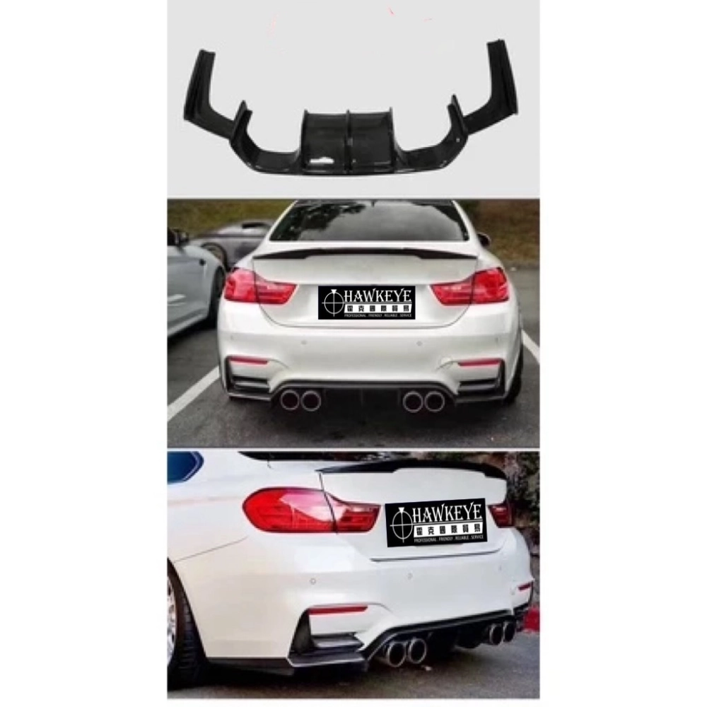  BMW M3/M4 f80/F82  V 款 一體式 後下巴