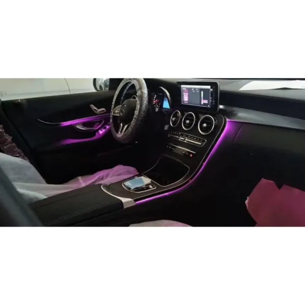 賓士 Benz W205/GLC C250/C300/C43/C63 64色氣氛燈(全新)