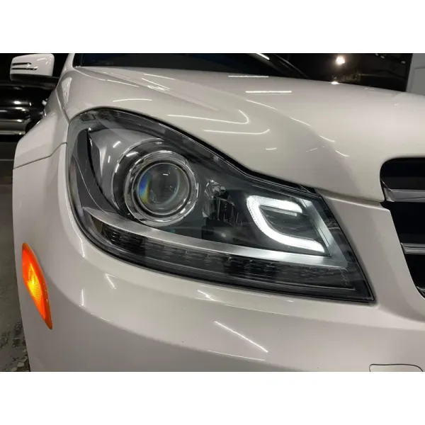 Benz 賓士 W204 11 ～13年小改款 C180 C250 專用小C型大燈組 合法 變更行照
