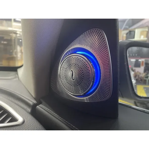Benz 賓士 64色 A柱 旋轉高音 X253/C300/GLC300 氣氛燈