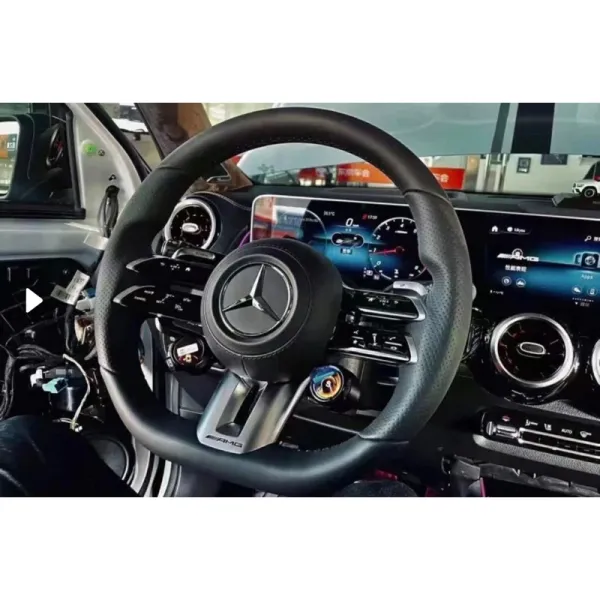 Benz C-class W206 S206 原廠U88方向盤旋鈕+大撥片+大支架 ~完工價
