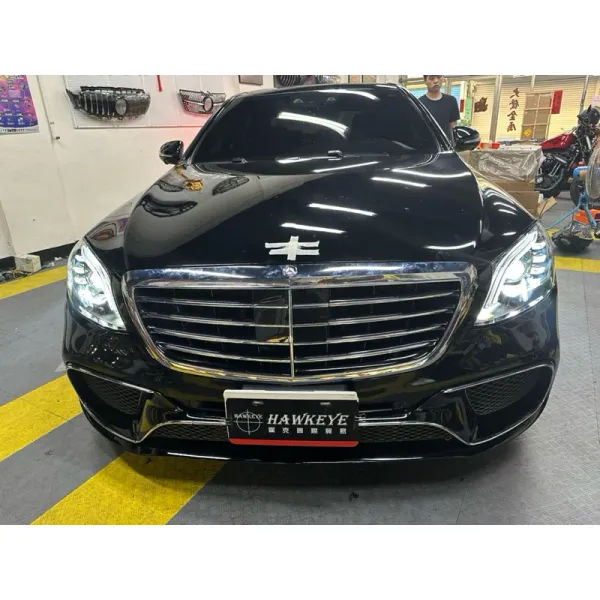Benz W222 S-class 邁巴赫 三條桿 大燈