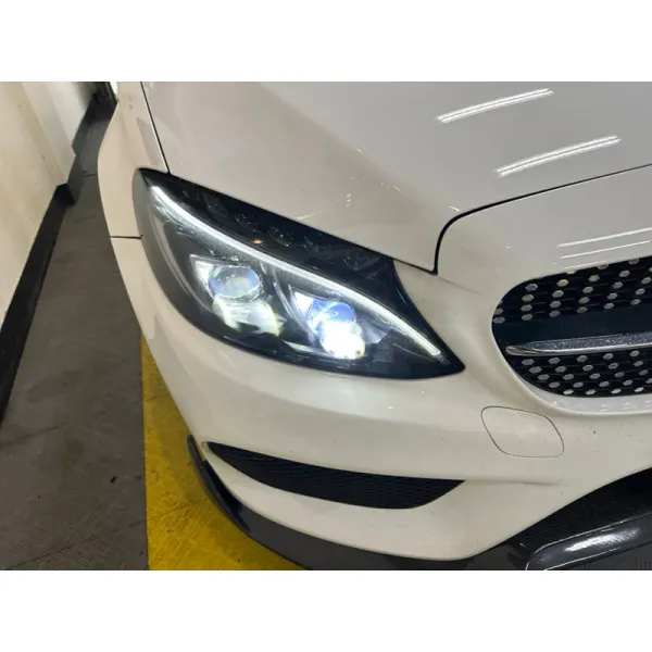 Benz 大燈 尾燈 升級 維修 跳線編成 故障排除 換模塊 雙魚眼 多光速 LED大燈 總成