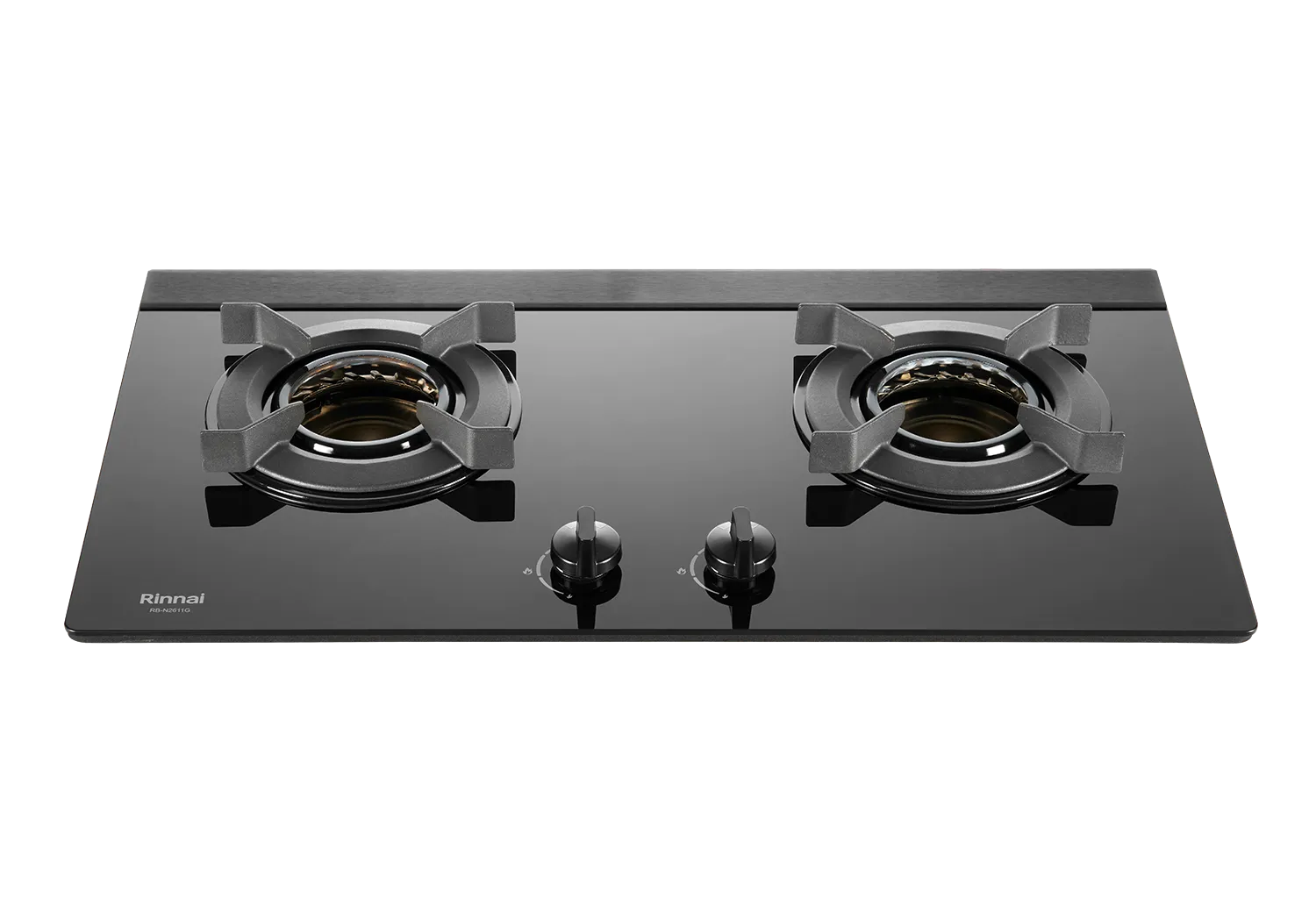 檯面式內焰玻璃雙口爐 RB-N2611G(B)