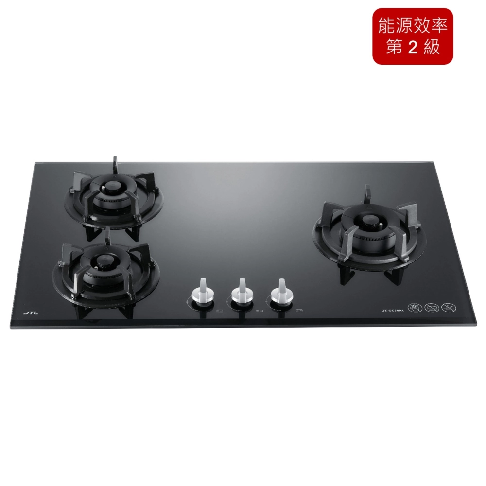 JT-GC309A-三口玻璃檯面爐
