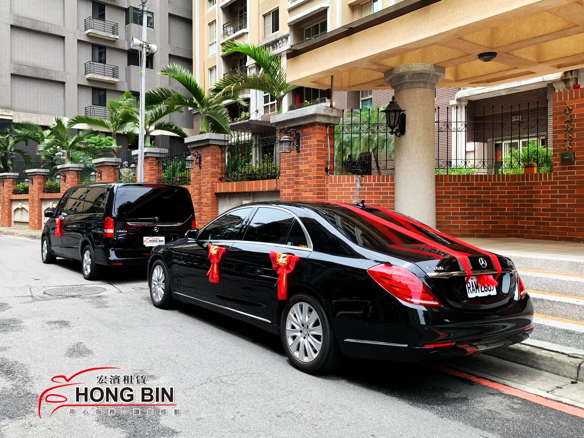 W222賓士S350L加長型五台+ 賓士V系列 休旅車