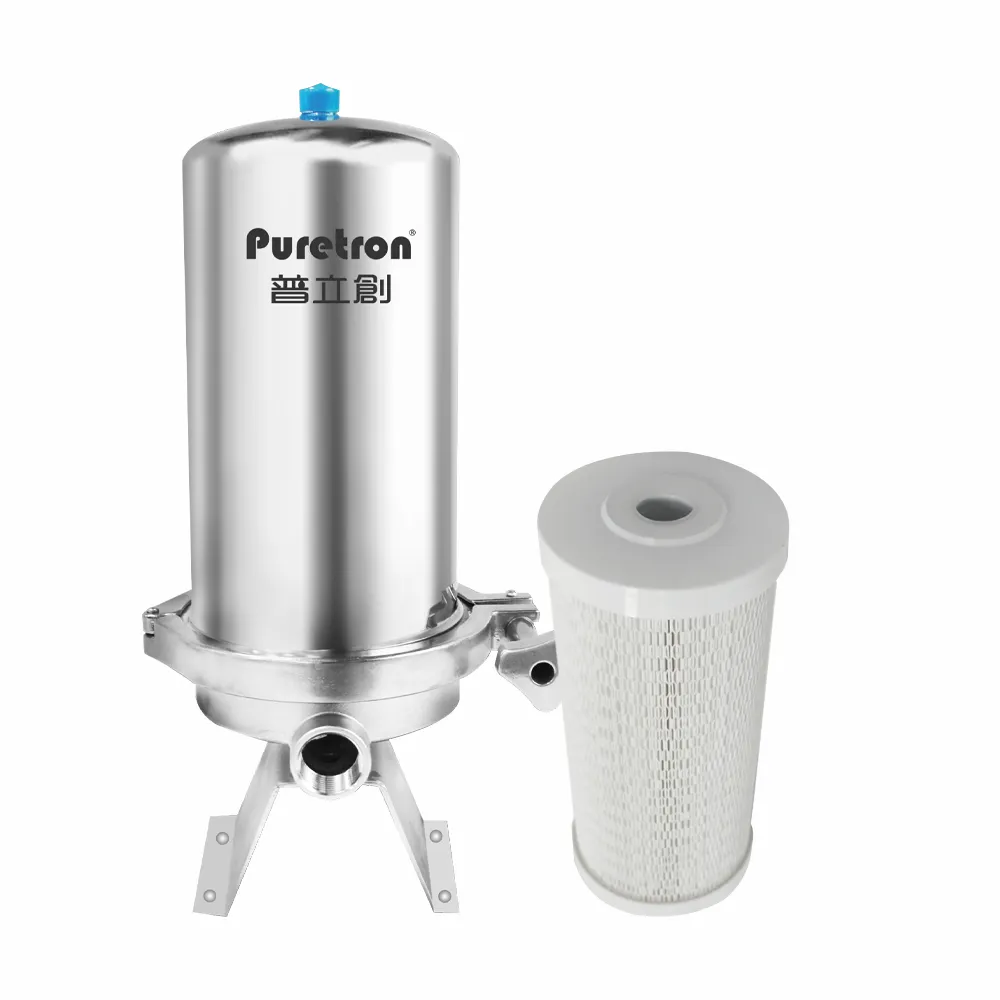 Puretron 普立創 SS-10BB | 不鏽鋼全戶型 | 10吋大胖單道 | 雙效水塔過濾器【免費安裝】【可分期】
