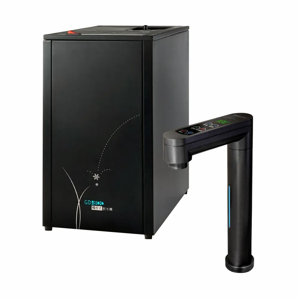 宮黛GD-800 節能可控溫 冰冷熱三溫廚下型飲水機+搭配EVERPOLL DCP3000兩道淨水器【免費安裝】【6期零利率】