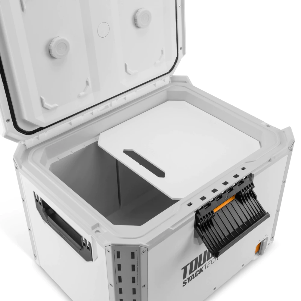 TB-B1-C-70 5⽇保冷箱 TOUGHBUILT托比爾 快扣 工具箱 托盤 冰箱 防水 堆疊式 釣魚 露營 雙鎖點