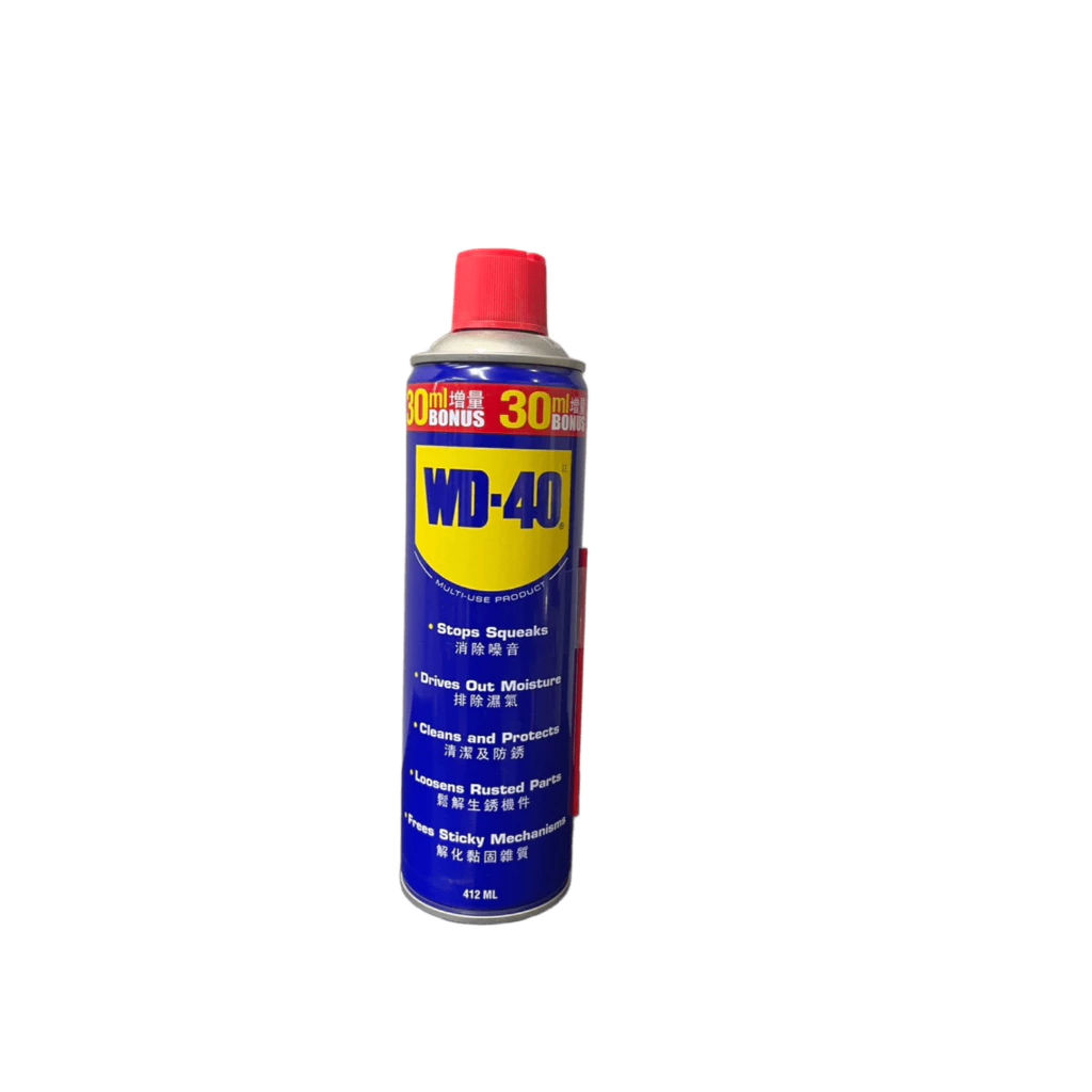 WD-40 412ML 機械 潤滑 清潔 除鏽 防鏽 除噪 除溼 消音 WD40 汽車 機車 電動工具