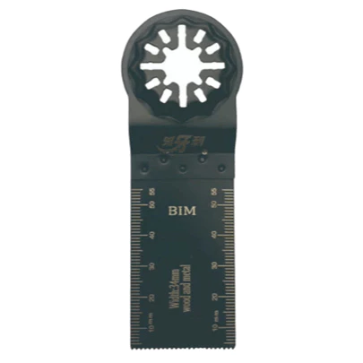 兇牙利 BIM磨切機刀片 B34*55mm 軟金屬矽酸鈣板 Starlock/OIS 雙系統 木用 矽酸鈣板 軟金屬